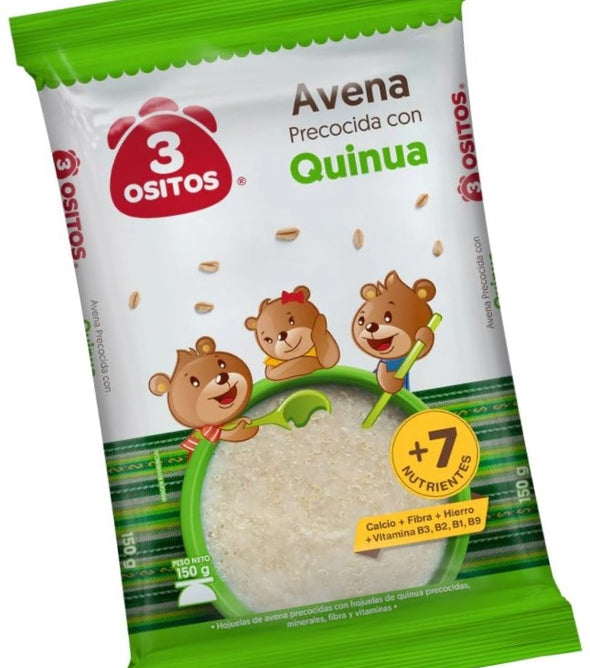 3 Ositos Avena Quinua 150 gr