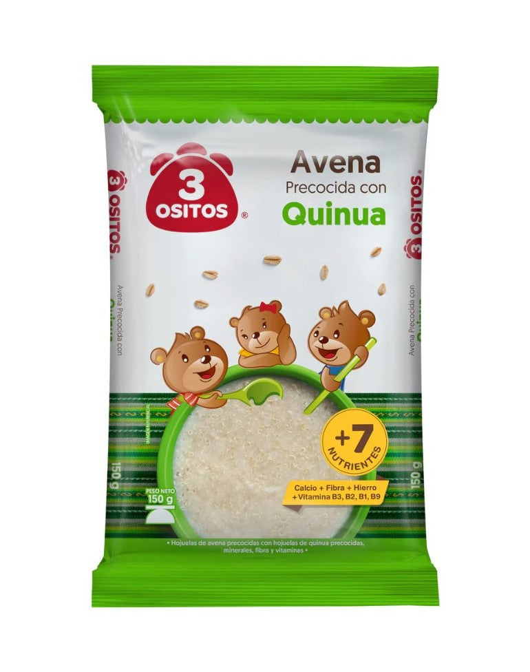 3 Ositos Avena Quinua 150 gr