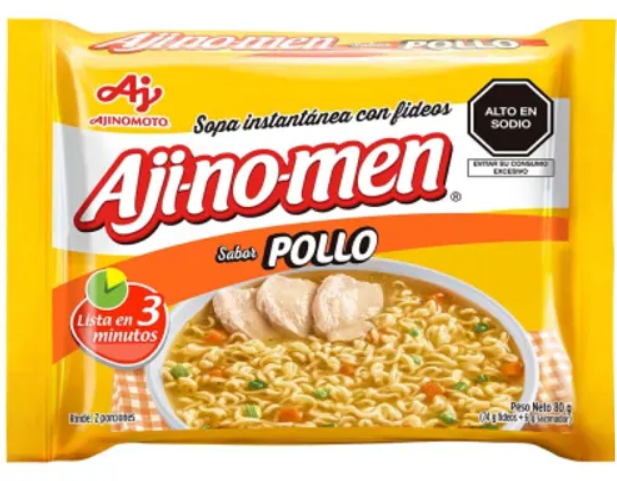 Aji-no-men sabor Pollo 80 gr