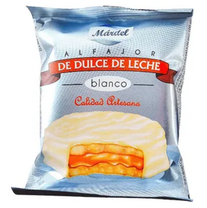 Alfajor de dulce de leche Blanco "Mardel"