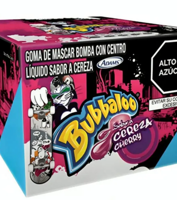 Bubbaloo Sabor a Cereza 47 Unità