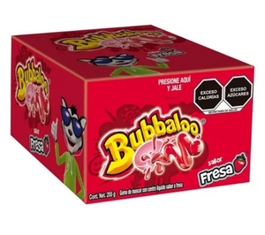 Bubbaloo Sabor a Fresa 60 Unità