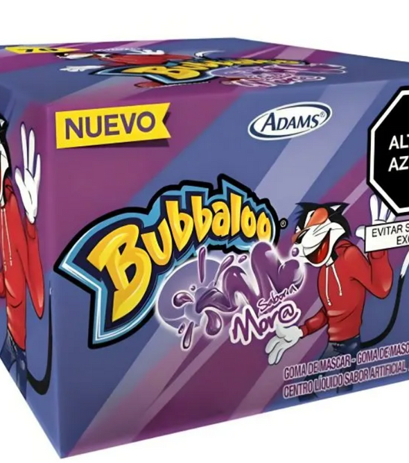 Bubbaloo Sabor a Mora 47 Unità
