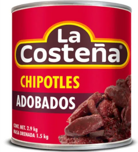 Chipotles Adobados 220 gr La Costeña