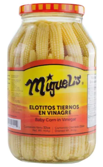 Miguel's Elotitos Tiernos en Vinagre 908 gr