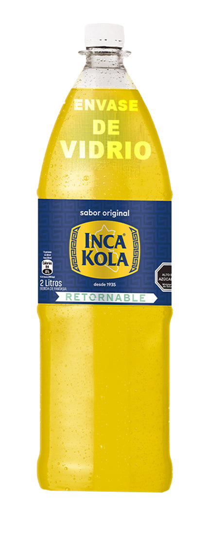 Inca Kola 1.5 Lt Bottiglia in Vetro