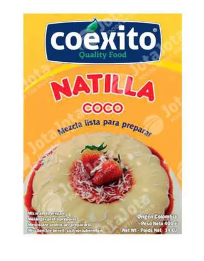 Natilla Coco 400 gr Coexito