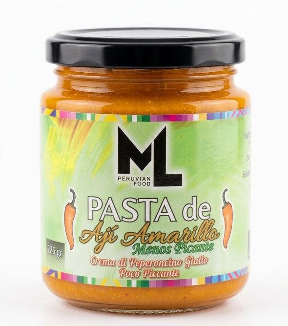 Pasta de Ajì Amarillo Menos Picante 225 gr