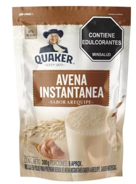 Quaker Avena Istantanea "Arequipe" 300 gr