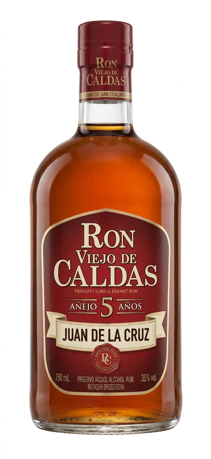 Ron Viejo de Caldas "5 Años" 70 cl (Copia)