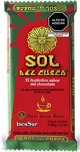Chocolate Sol del Cuzco 90 gr