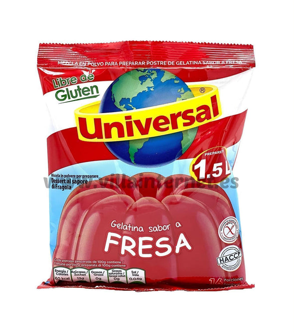 Universal Gelatina Fresa / Fragola 150 gr