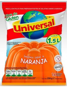 Universal Gelatina Naranja / Arancia 150 gr