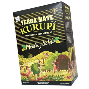 Yerba Mate Kurupì - Menta e boldo