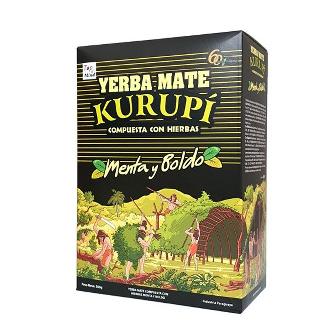 Yerba Mate Kurupì - Menta e boldo